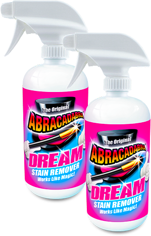 Two bottles of Dream Stain Remover